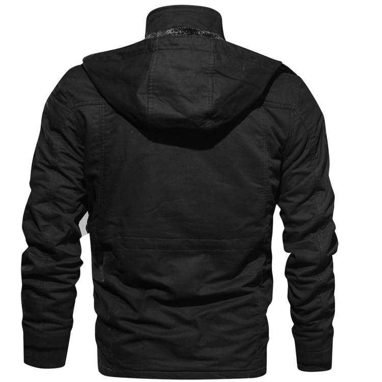 WINTER JACKET WITH SHERPA LINING FOR MEN