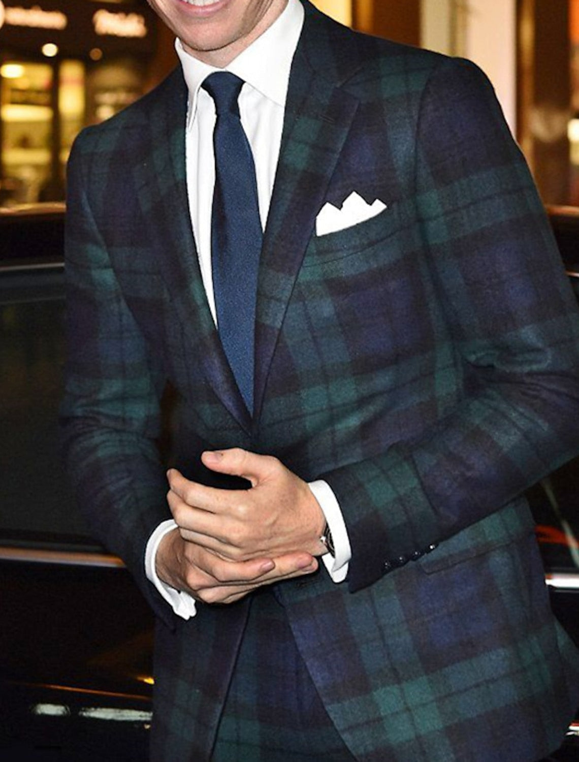 COTTON SUIT JACKET FOR MEN