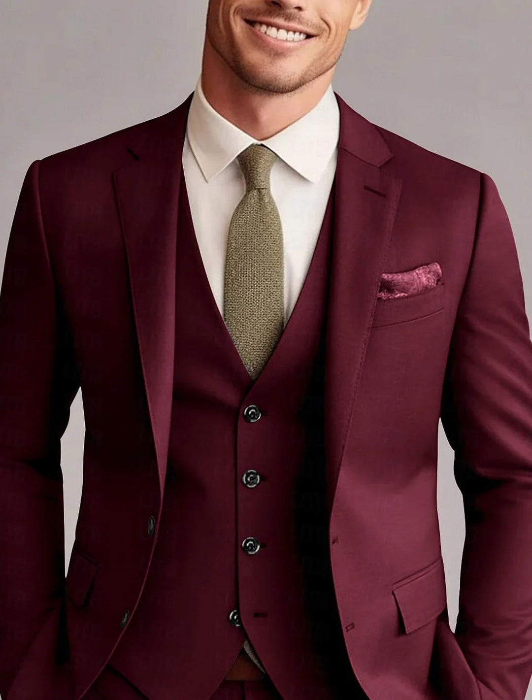 TWO BUTTON SUIT FOR MEN
