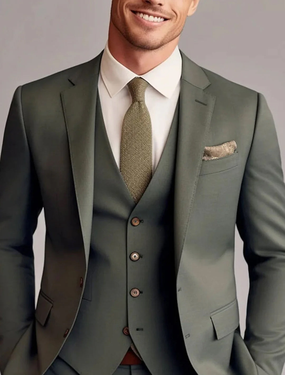 TWO BUTTON SUIT FOR MEN
