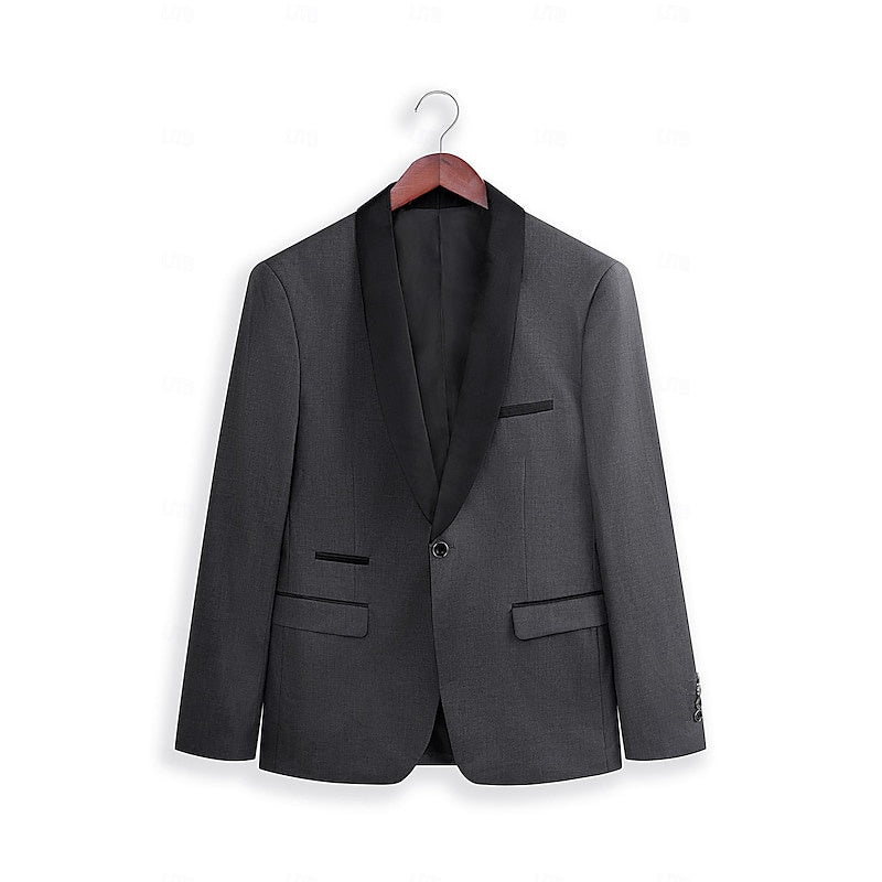SINGLE BUTTON SUIT FOR MEN