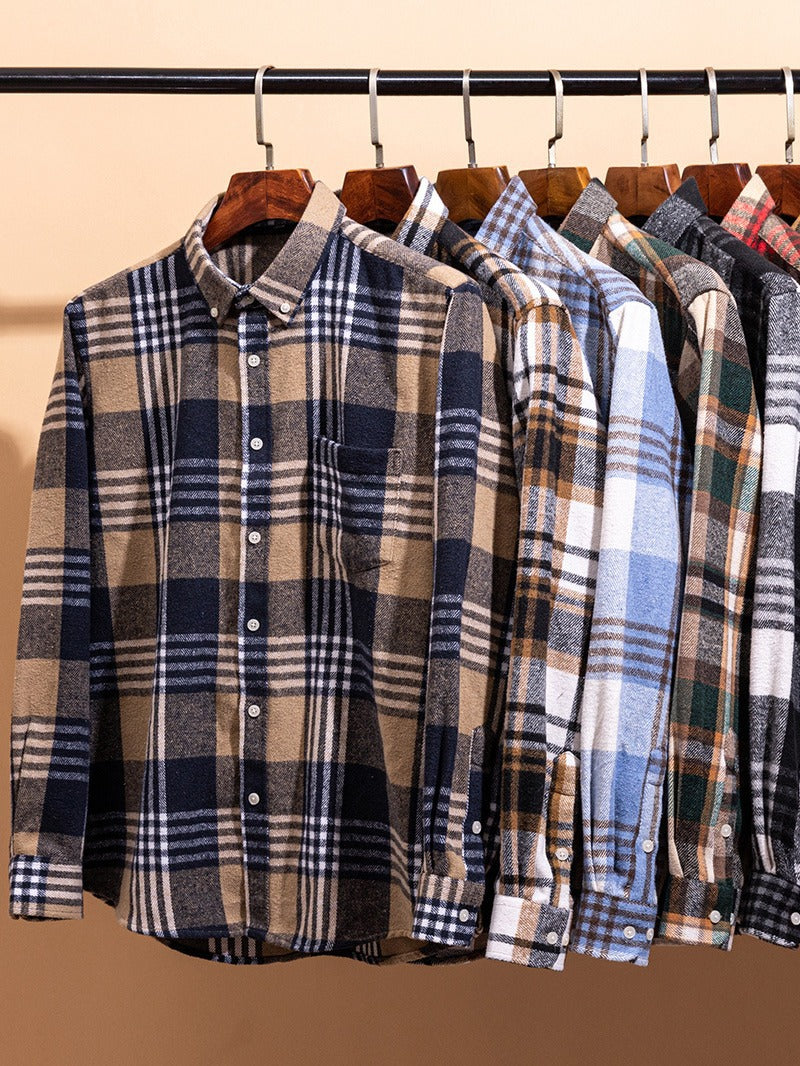 HARRISON OF CALIFORNIA | MODERN CHECK SHIRT FOR MEN