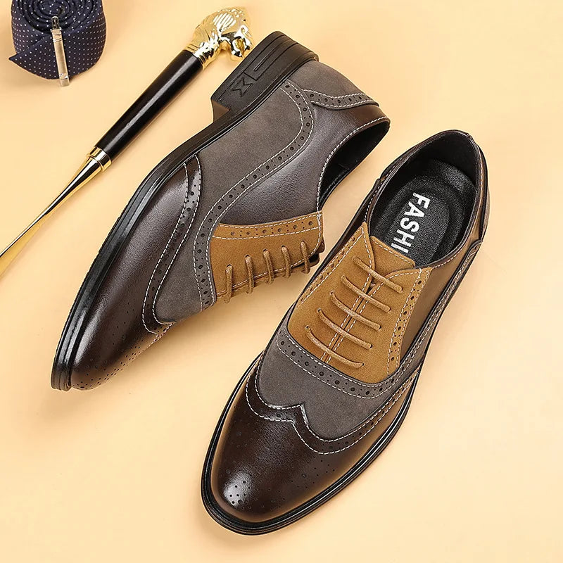 HARRISON OF CALIFORNIA | BROGUE LACE-UP SHOES FOR MEN