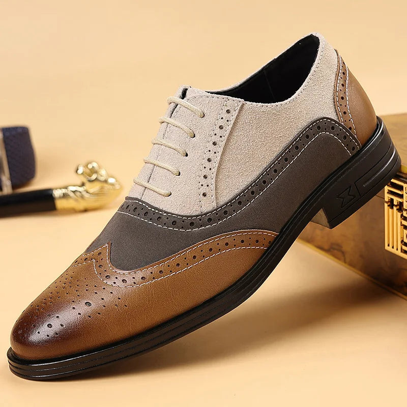 HARRISON OF CALIFORNIA | BROGUE LACE-UP SHOES FOR MEN