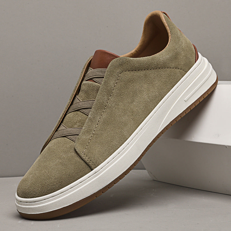 HARRISON OF CALIFORNIA | MEN'S SUEDE SLIP-ON SHOES