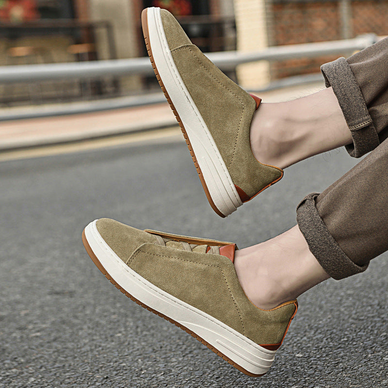 HARRISON OF CALIFORNIA | MEN'S SUEDE SLIP-ON SHOES