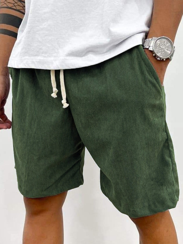 CORDUROY SHORTS FOR MEN