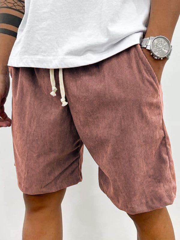 CORDUROY SHORTS FOR MEN