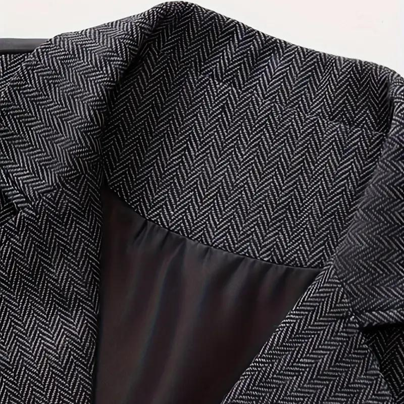 HERRINGBONE WAISTCOAT FOR MEN