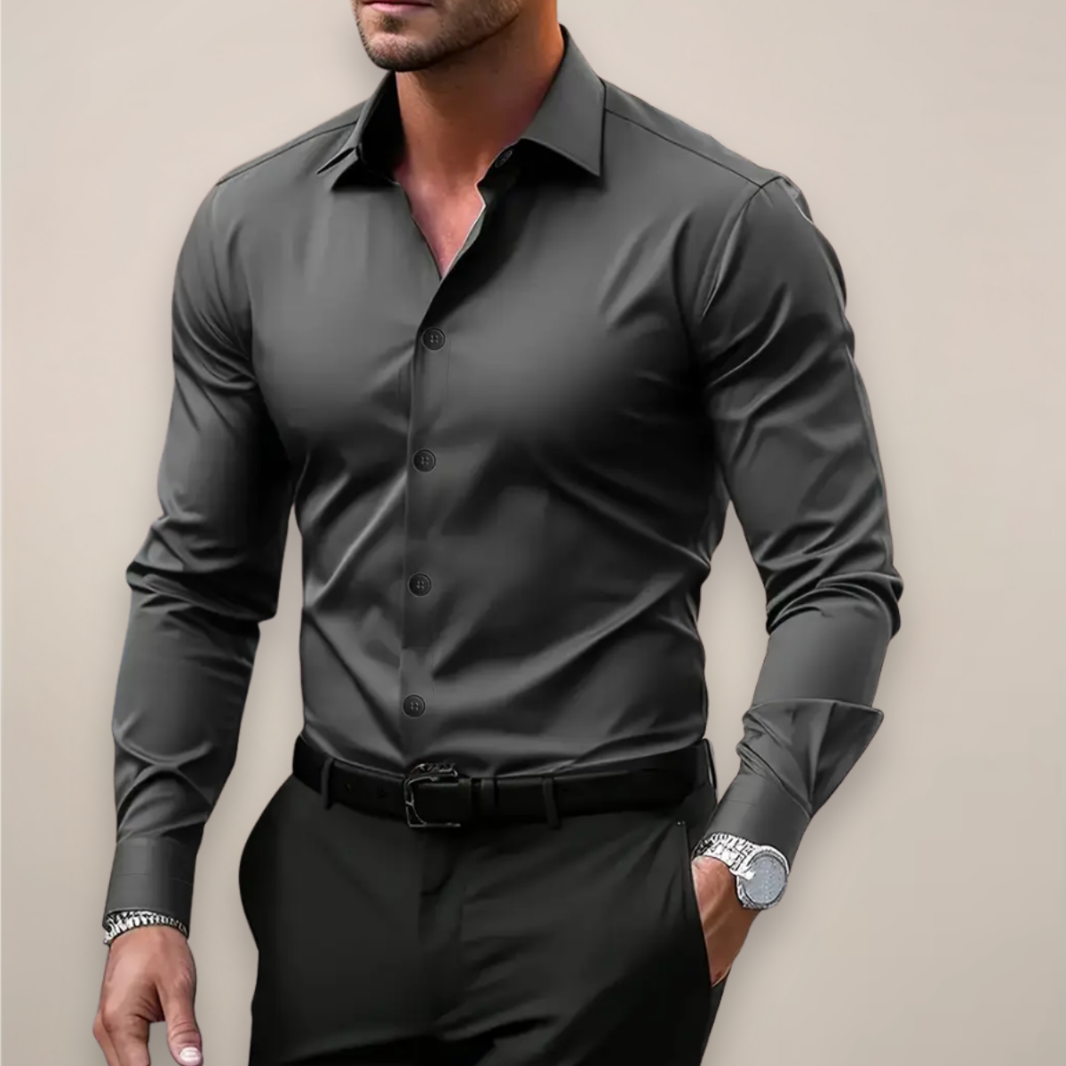 REGULAR FIT SHIRT FOR MEN