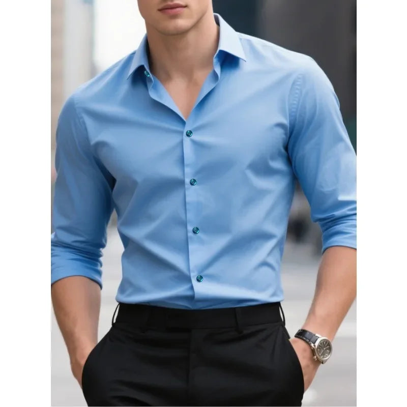 SLIM FIT SHIRT FOR MEN