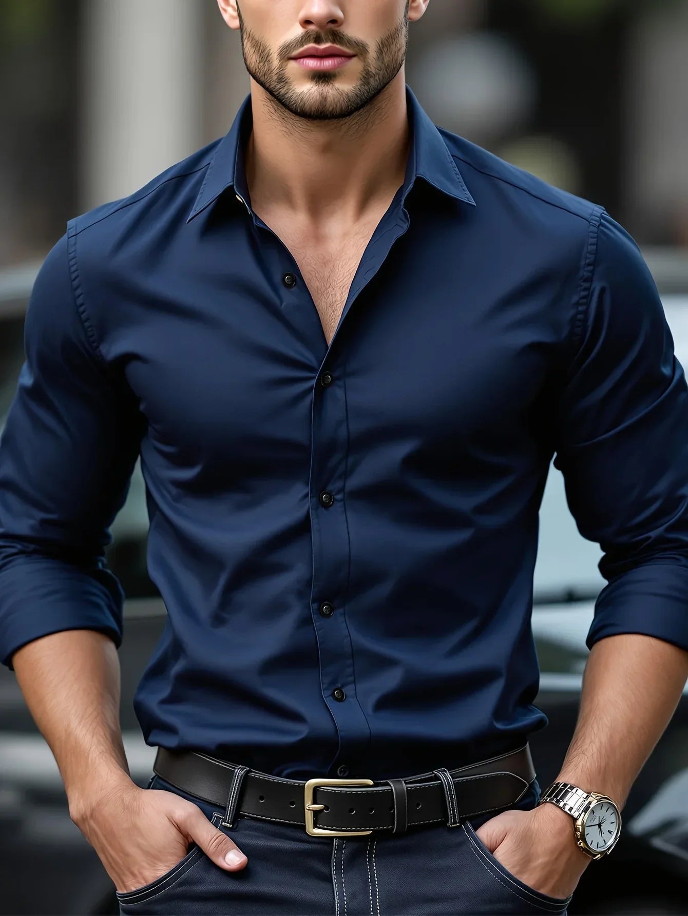 SLIM FIT SHIRT FOR MEN