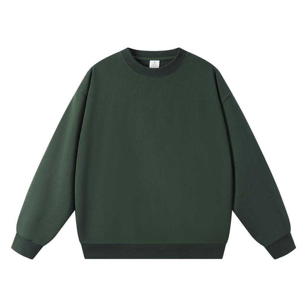 RELAXED FIT COTTON BLEND SWEATER FOR MEN