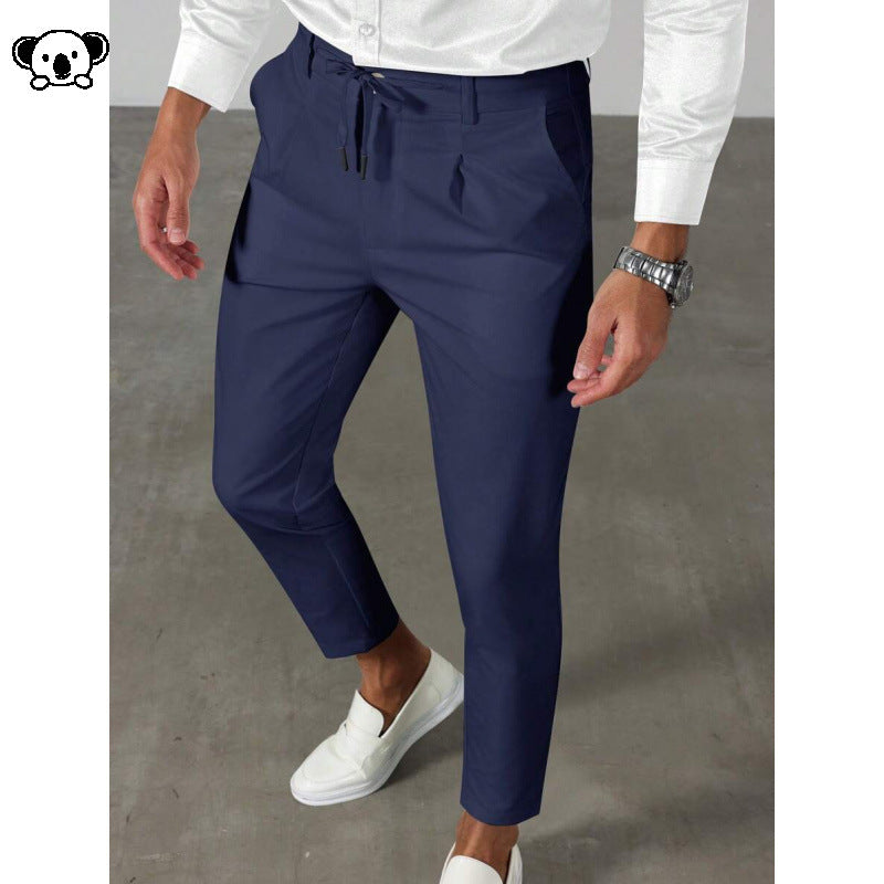 TAPERED ANKLE LENGTH TROUSERS FOR MEN