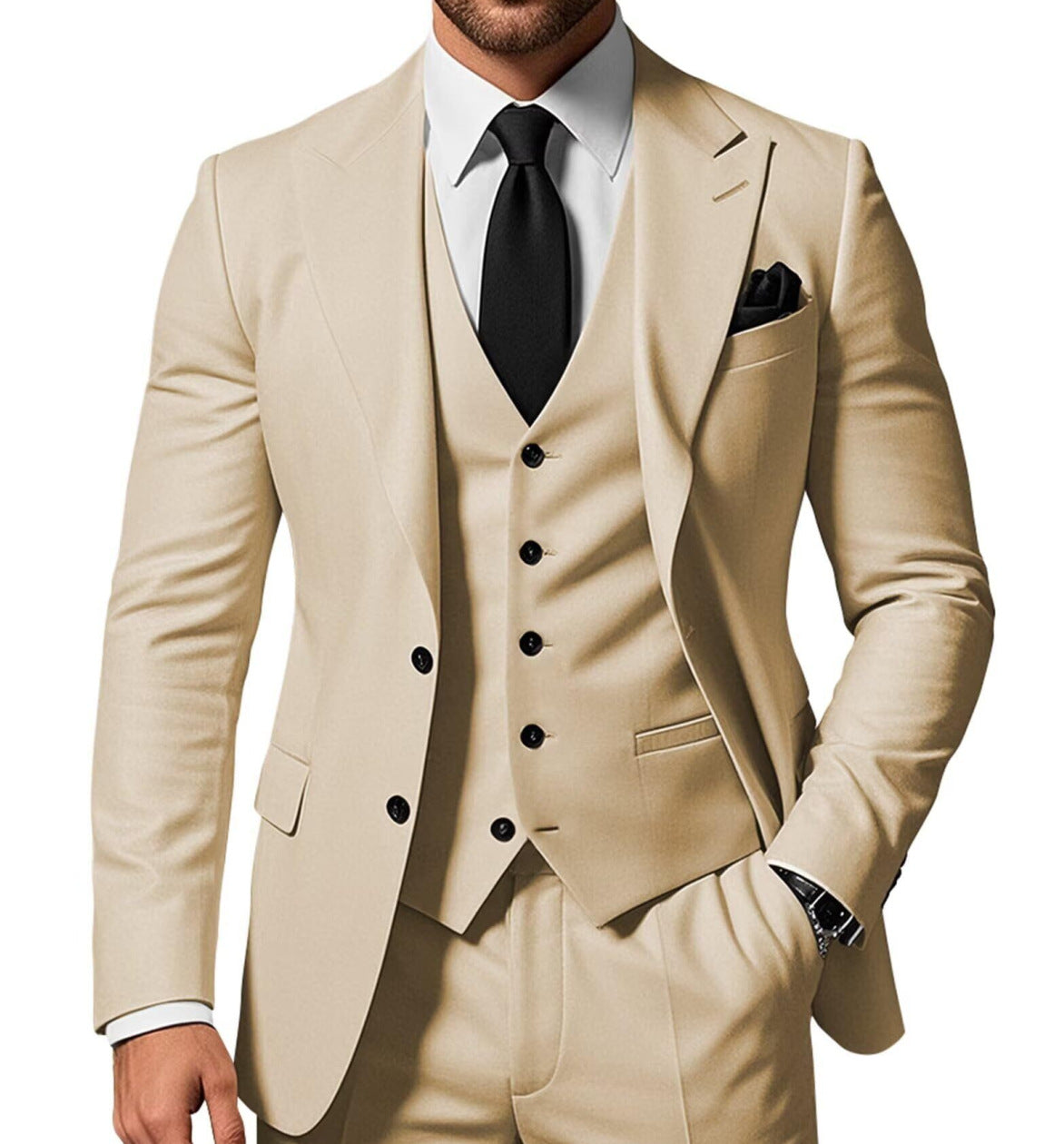 TWO BUTTON SUIT FOR MEN