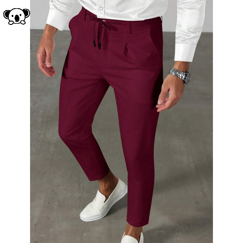 TAPERED ANKLE LENGTH TROUSERS FOR MEN
