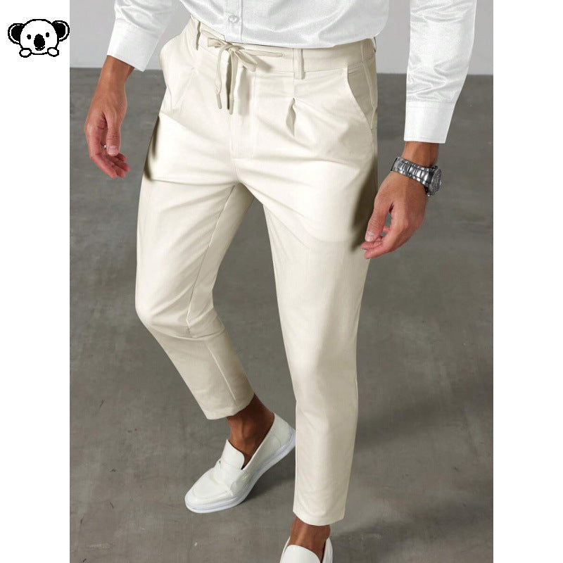 TAPERED ANKLE LENGTH TROUSERS FOR MEN