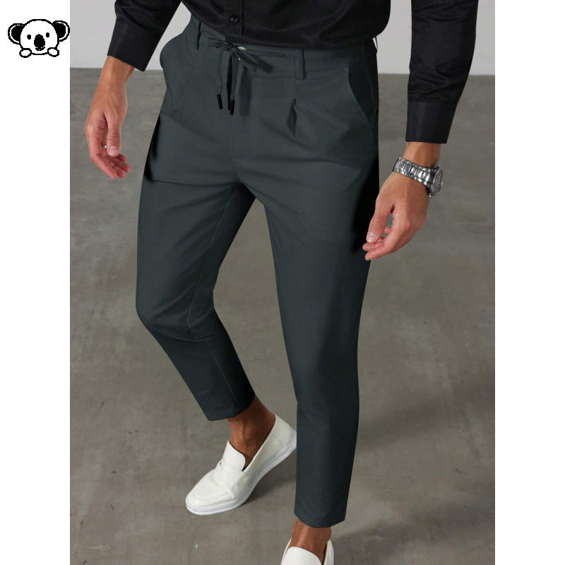 TAPERED ANKLE LENGTH TROUSERS FOR MEN