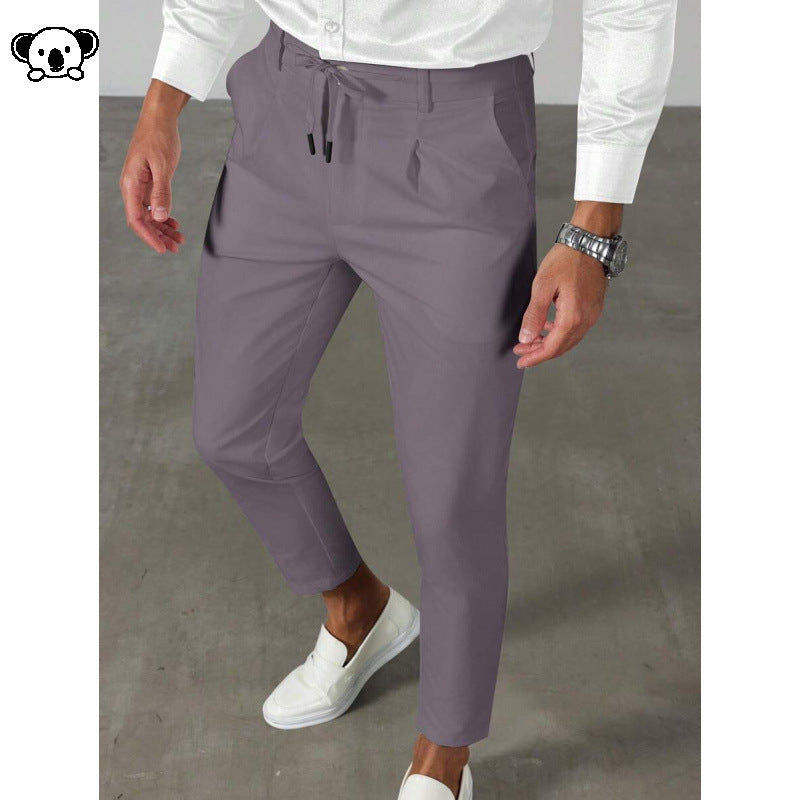 TAPERED ANKLE LENGTH TROUSERS FOR MEN