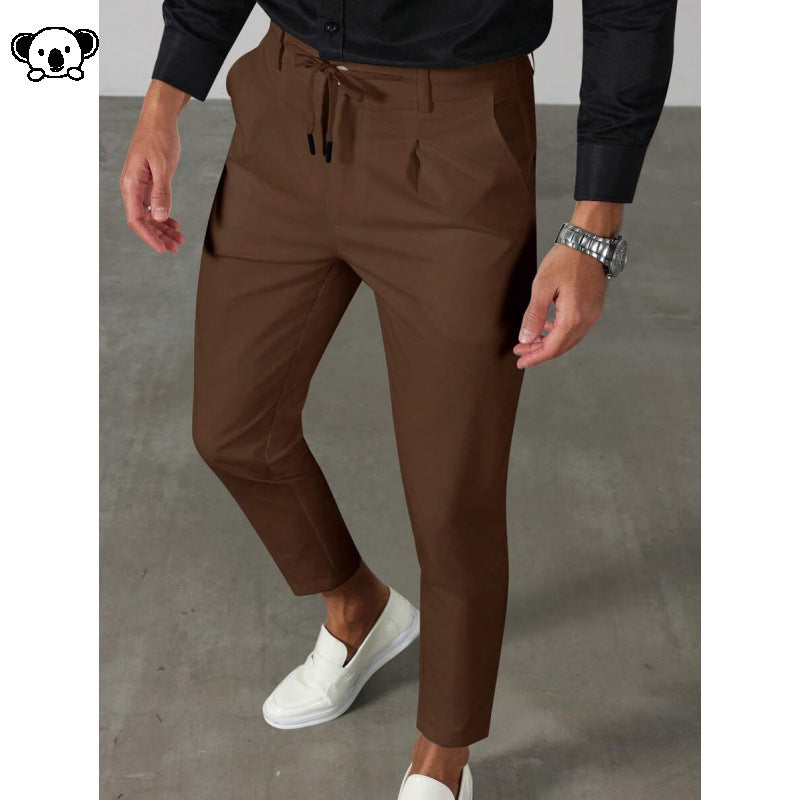 TAPERED ANKLE LENGTH TROUSERS FOR MEN