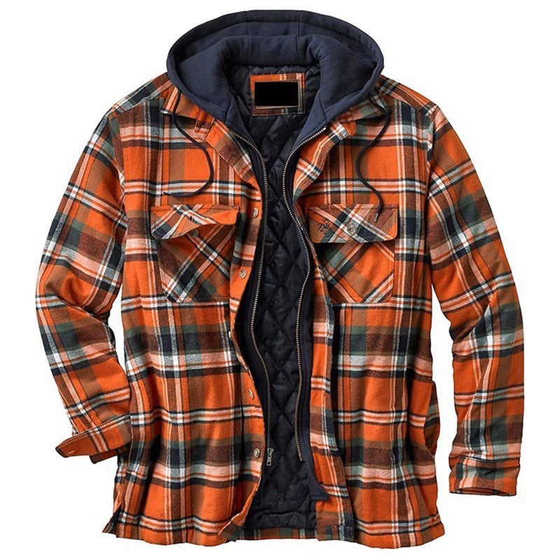 CHECKERED PATCHWORK JACKET FOR MEN (VIP)