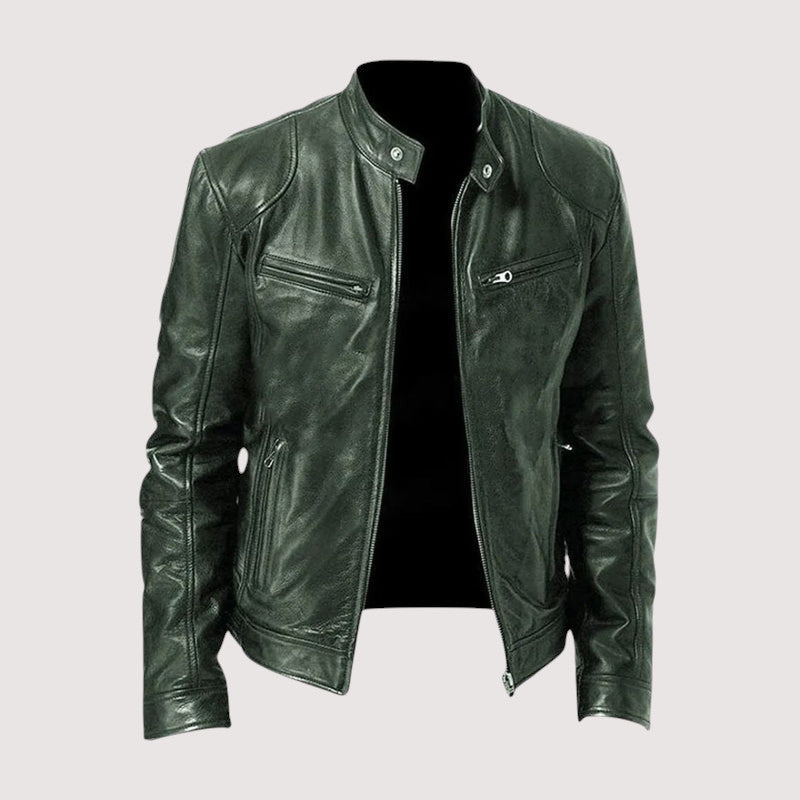HARRISON OF CALIFORNIA | ELEGANT LEATHER JACKET FOR MEN