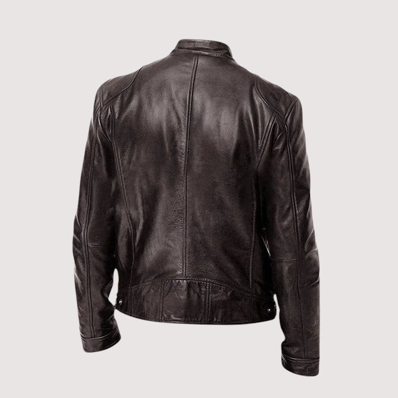 HARRISON OF CALIFORNIA | ELEGANT LEATHER JACKET FOR MEN