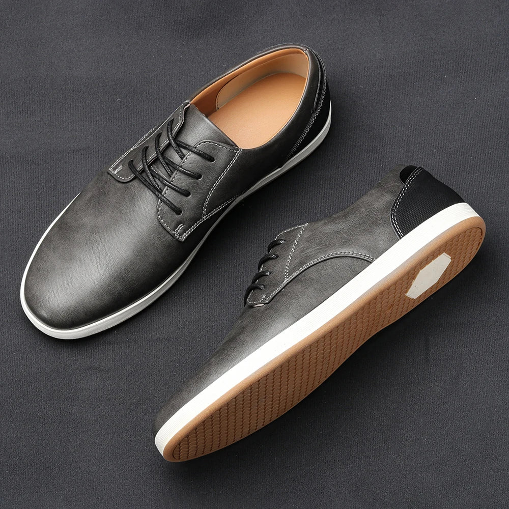 HARRISON OF CALIFORNIA | LEATHER SNEAKERS