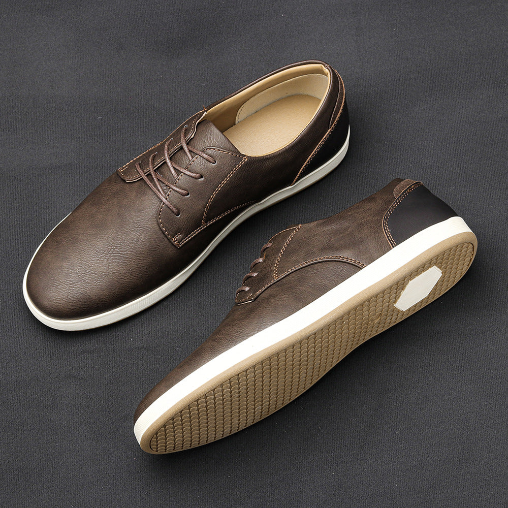 HARRISON OF CALIFORNIA | LEATHER SNEAKERS