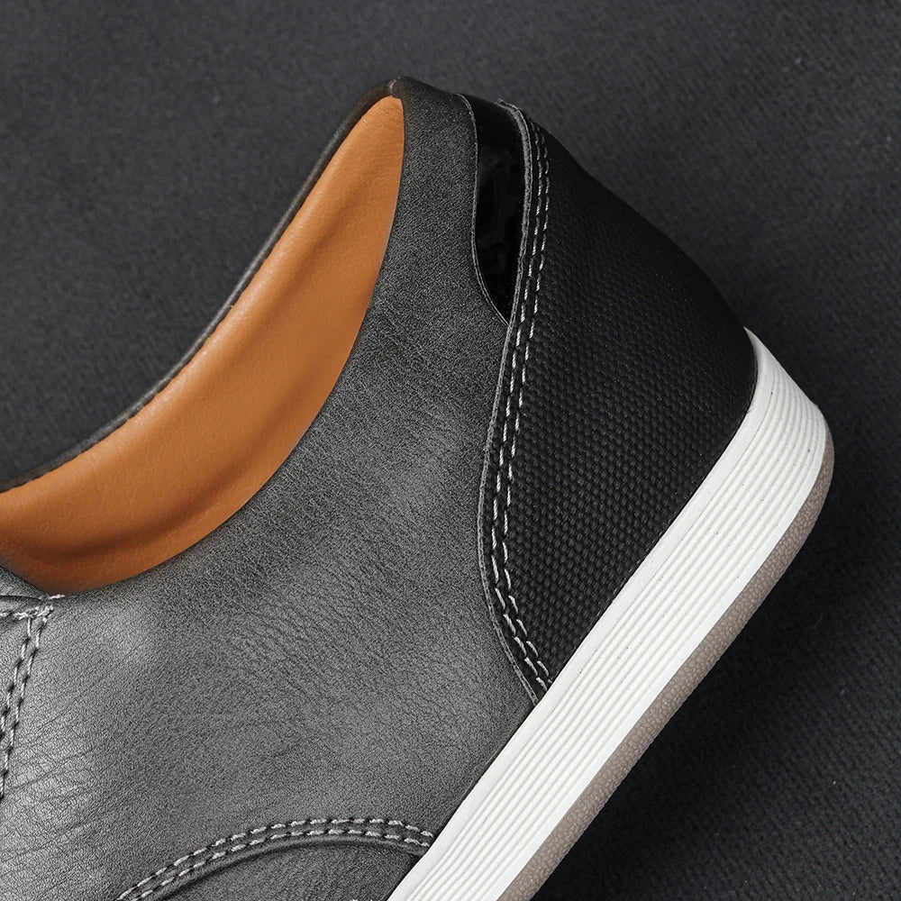 HARRISON OF CALIFORNIA | LEATHER SNEAKERS