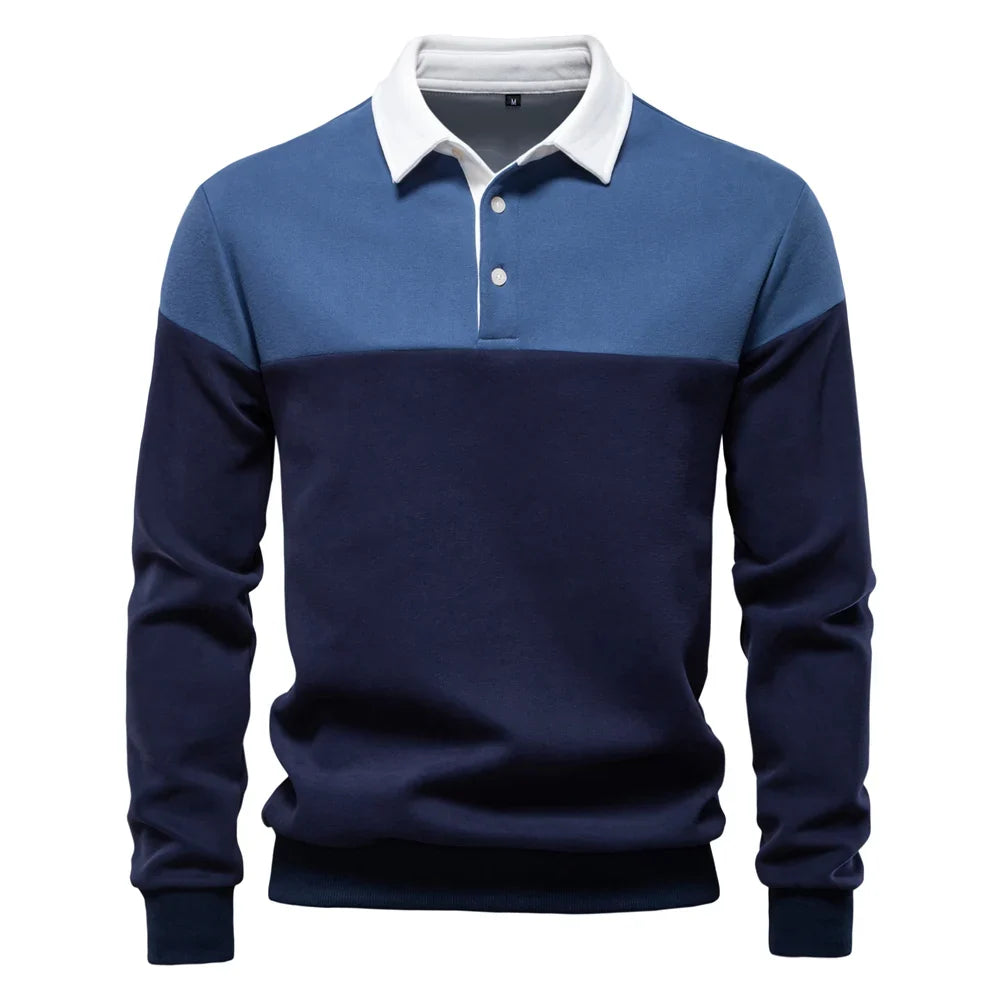 POLO COLLAR WINTER SWEATER FOR MEN