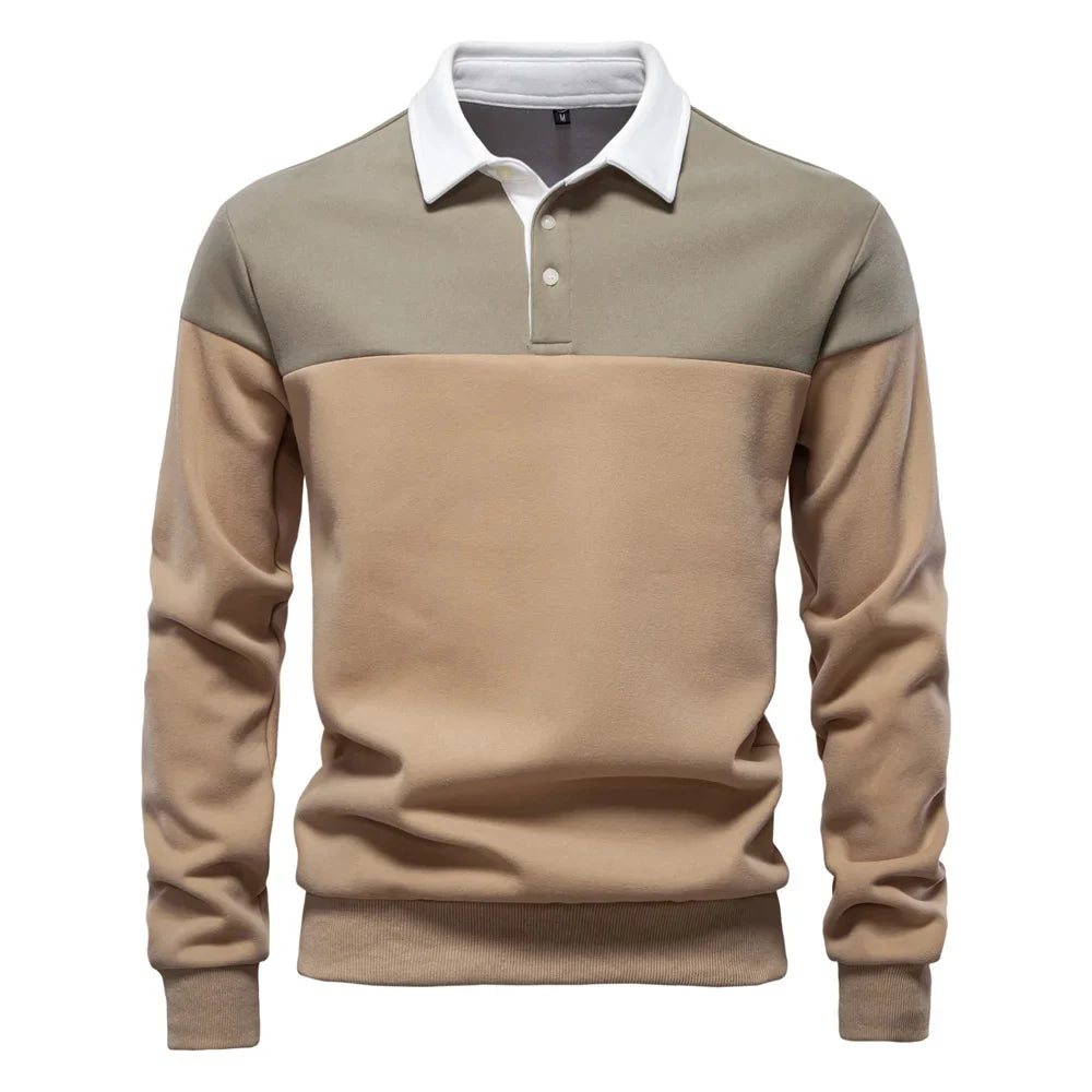 POLO COLLAR WINTER SWEATER FOR MEN