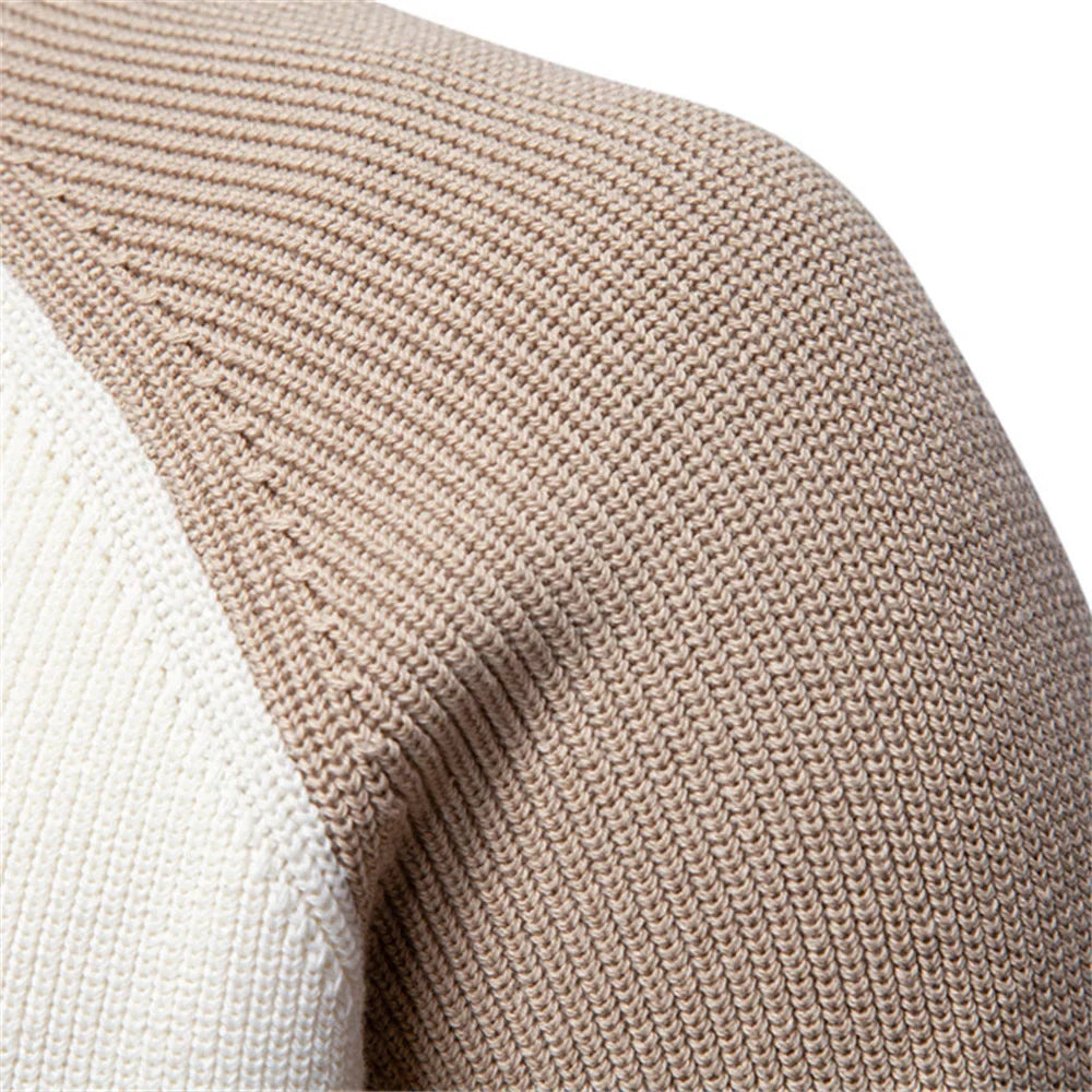QUARTER ZIP SWEATER FOR MEN
