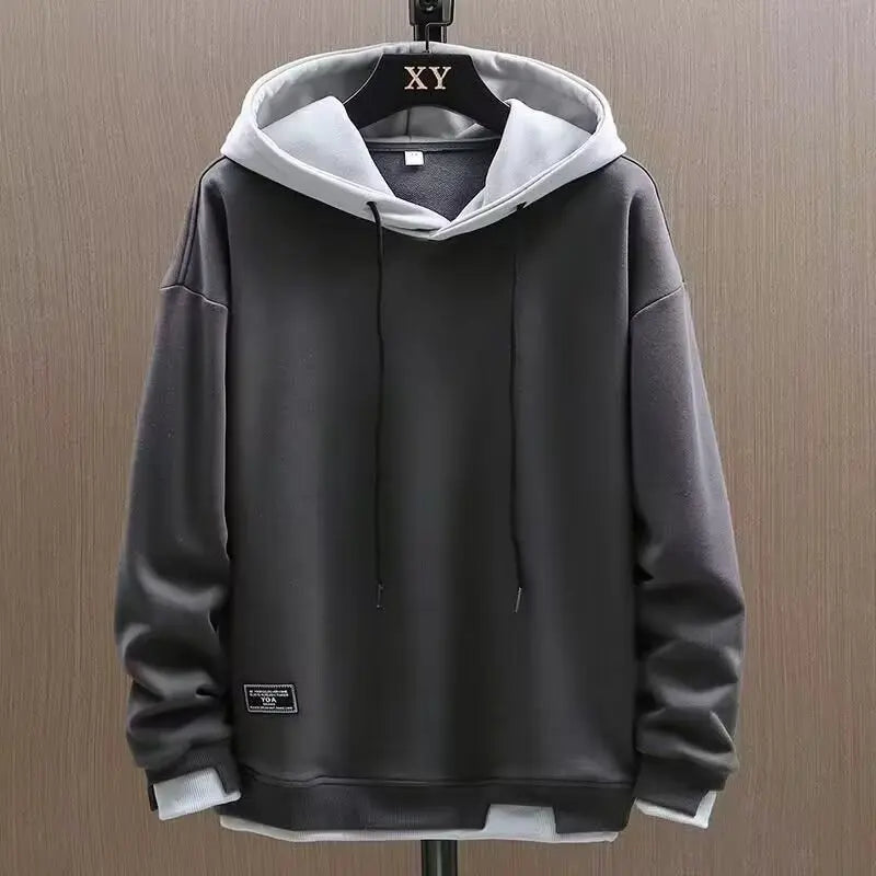 LAYERED LOOK HOODIE FOR MEN