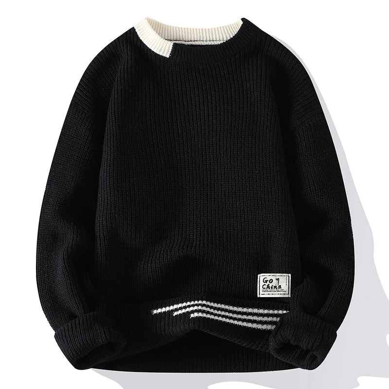 COLOR BLOCK PULLOVER FOR MEN