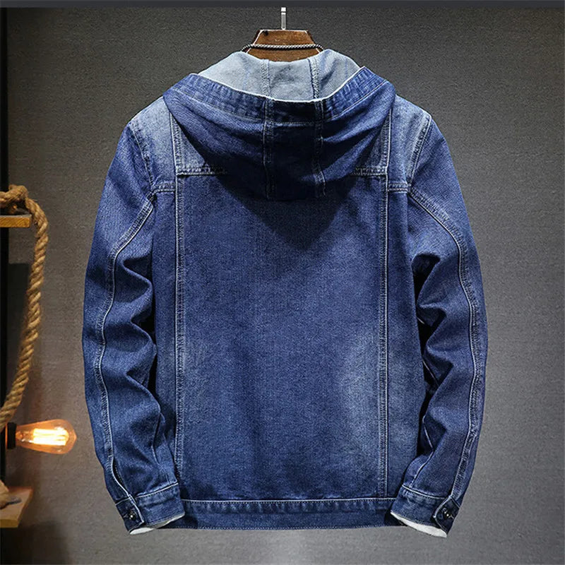 HARRISON OF CALIFORNIA | RETRO DENIM HOODIE