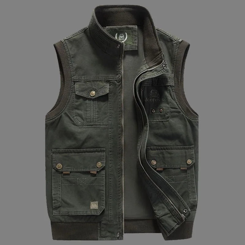 PLUSH ZIP SWEATER FOR MEN