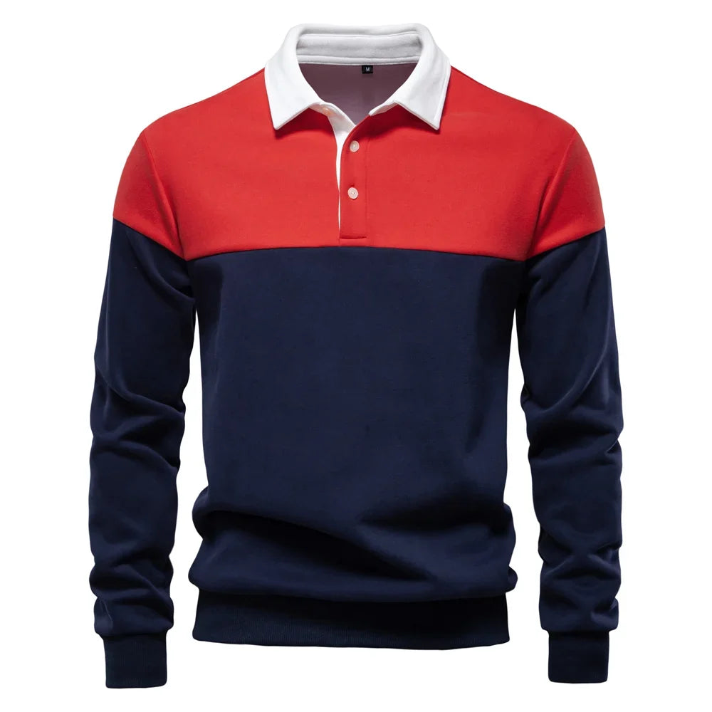 POLO COLLAR WINTER SWEATER FOR MEN