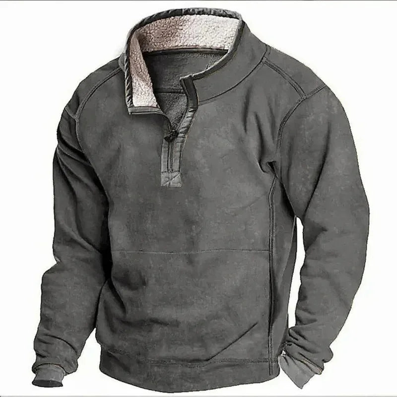 COZY WINTER ZIP SWEATER FOR MEN