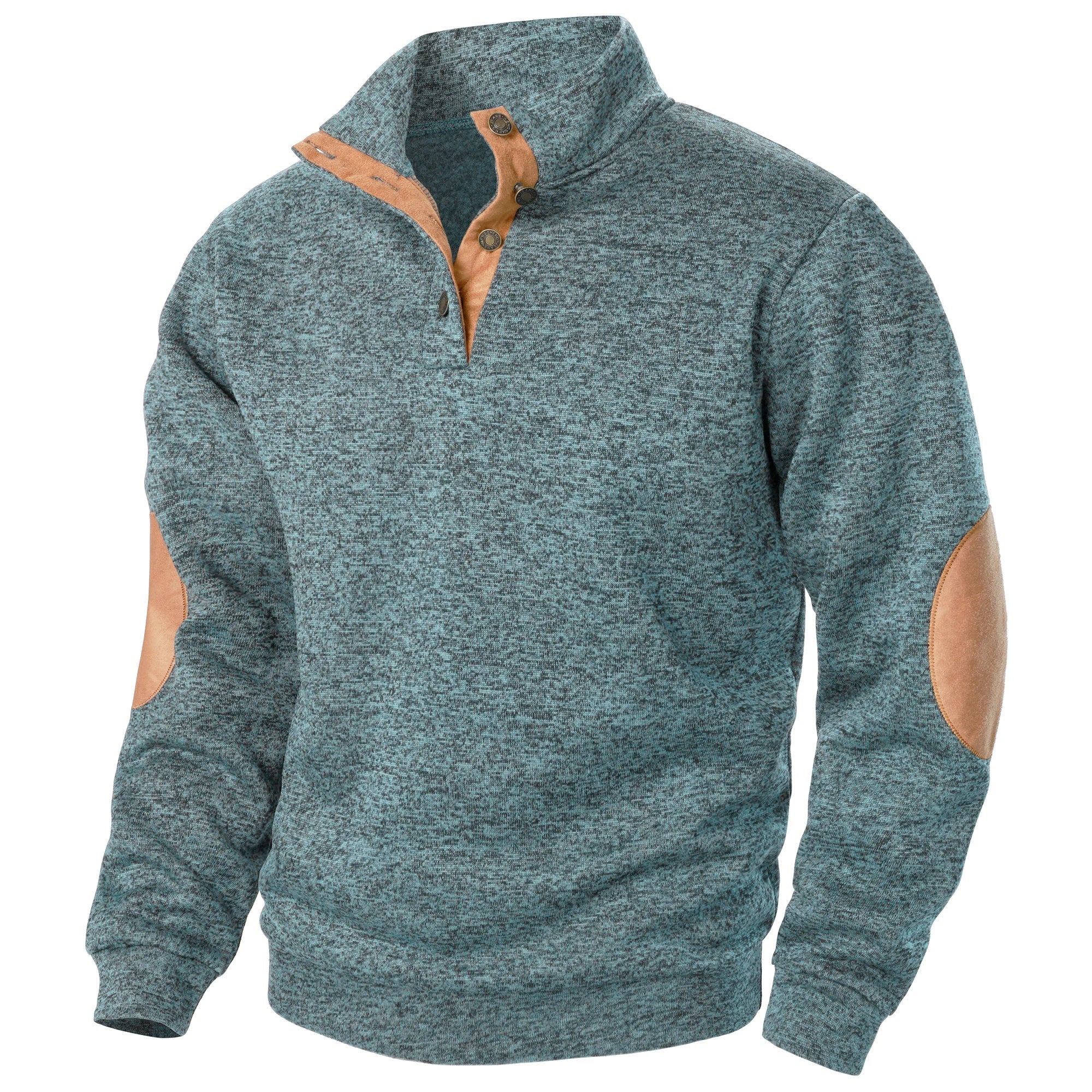 BUTTON-IN KNIT SWEATER FOR MEN