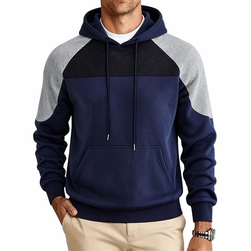 PATCHWORK WINTER SWEATER FOR MEN