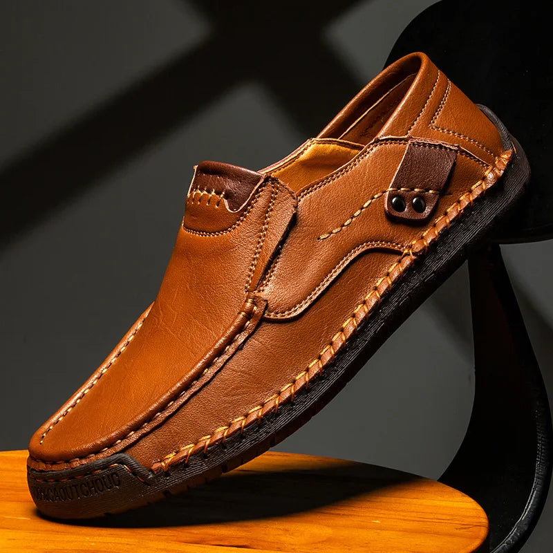 HARRISON OF CALIFORNIA | CLASSIC MEN'S LEATHER LOAFERS