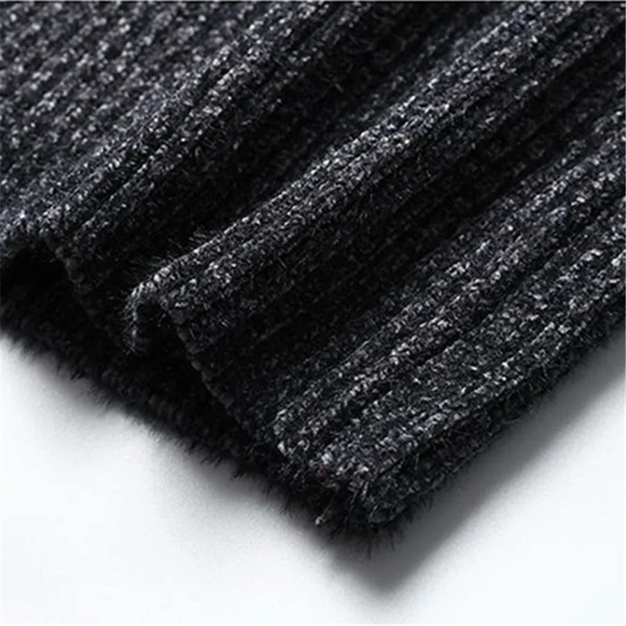 ROLLED COLLAR SWEATER FOR MEN