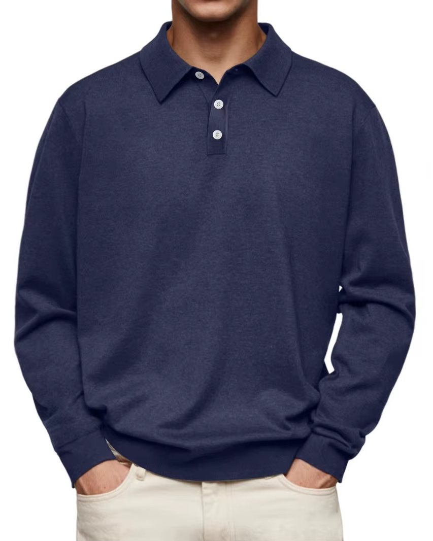 HARRISON OF CALIFORNIA | LONG SLEEVE POLO