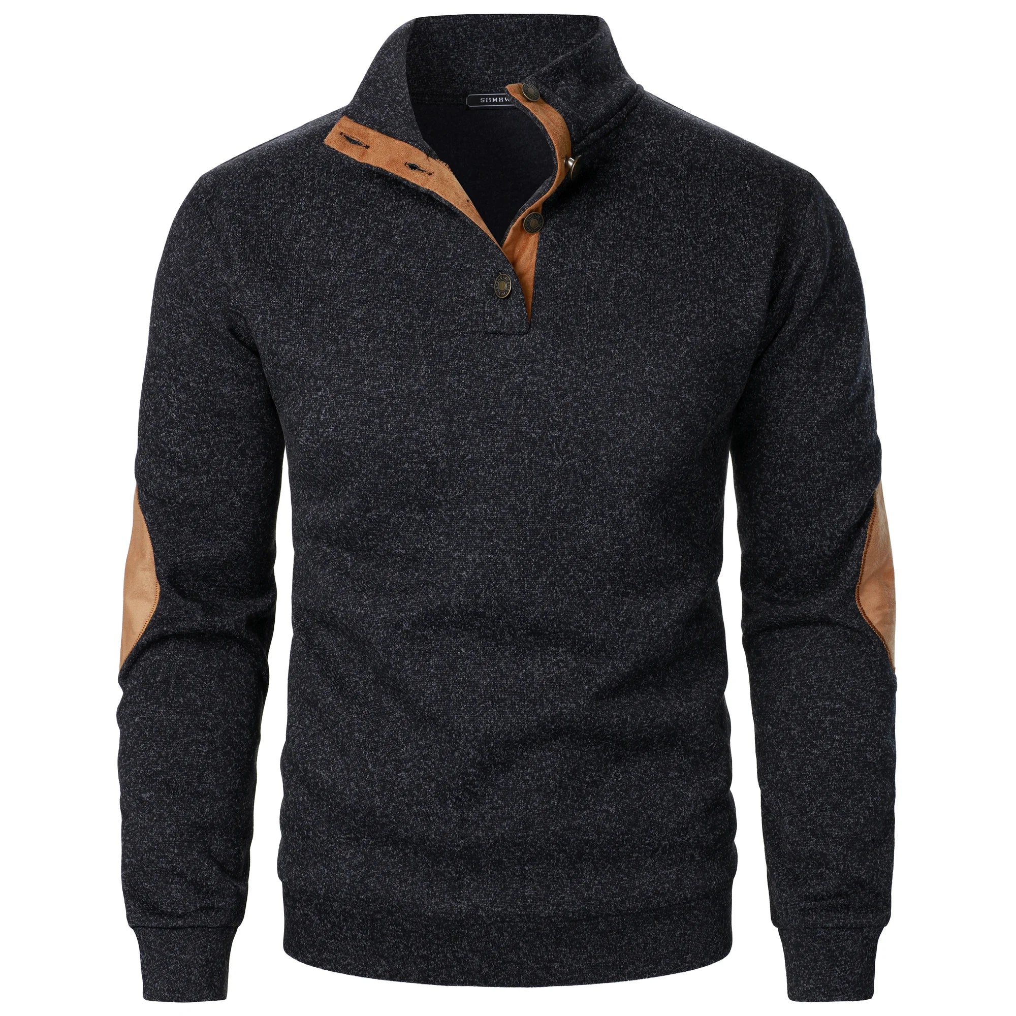 BUTTON-IN KNIT SWEATER FOR MEN