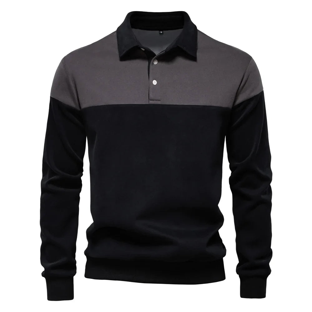 POLO COLLAR WINTER SWEATER FOR MEN
