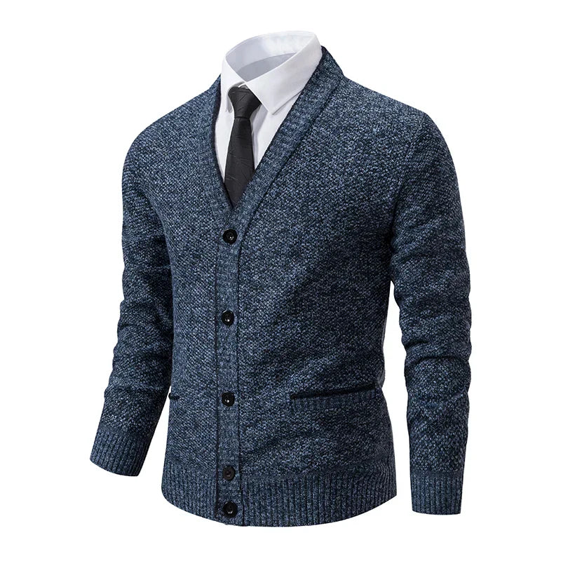 HARRISON OF CALIFORNIA | LUXURY KNIT WITH V-NECK
