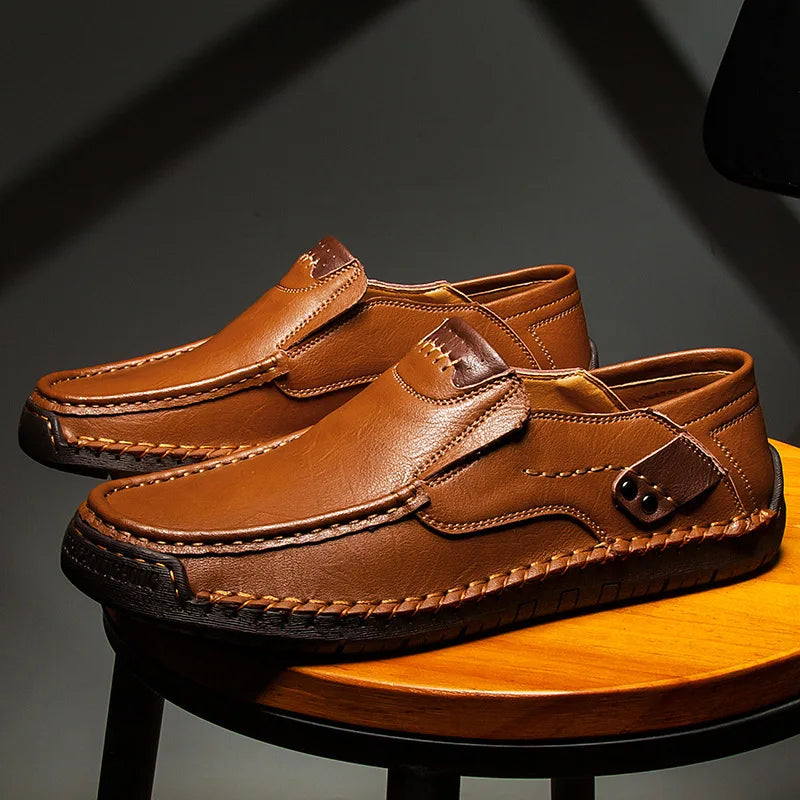 HARRISON OF CALIFORNIA | CLASSIC MEN'S LEATHER LOAFERS