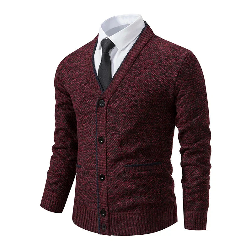 HARRISON OF CALIFORNIA | LUXURY KNIT WITH V-NECK