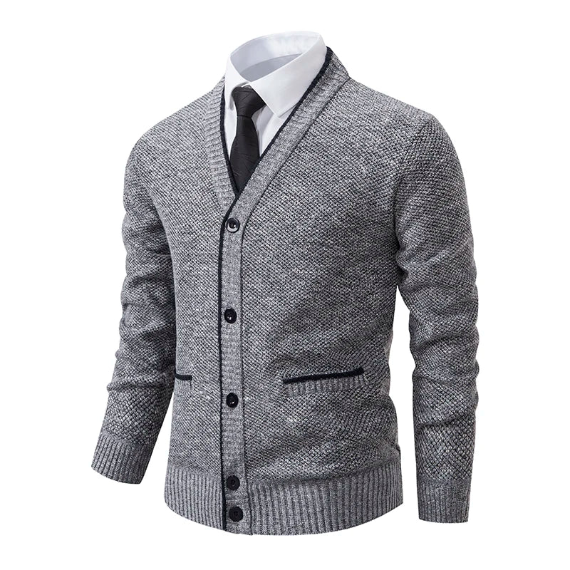 HARRISON OF CALIFORNIA | LUXURY KNIT WITH V-NECK